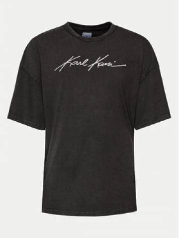 Karl Kani Футболка KM242-048-6 Чорний Boxy Fit Karl Kani Футболка KM242-048-6 Чорний Boxy Fit