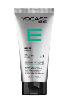 Питательная маска Green Pharm Cosmetic Yocase Energy 2 Molecular Hair Service для нормальных волос, 250 мл