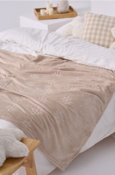 Плед - бежевий