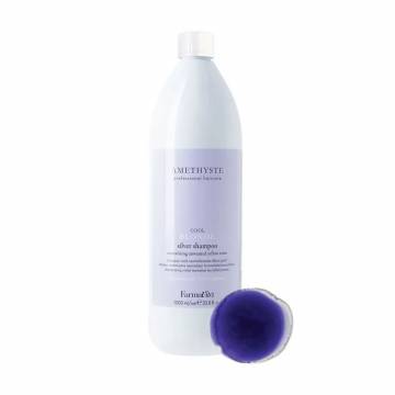 Нейтрализующий фиолетовый шампунь FarmaVita Amethyste Cool Blonde Silver Shampoo для седых и осветленных волос, 1 л Нейтрализующий фиолетовый шампунь FarmaVita Amethyste Cool Blonde Silver Shampoo для седых и осветленных волос, 1 л