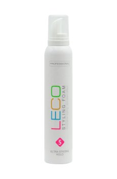 Уценка! Пенка для волос Leco Professional Styling Foam Ультрасильная фиксация, 200 мл
