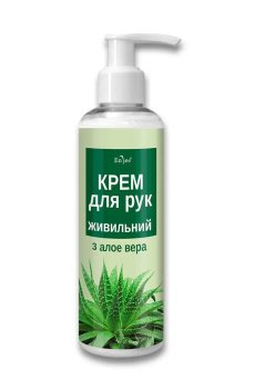 Крем для рук EnJee Питательный, с алоэ вера, 200 мл