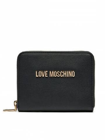 LOVE MOSCHINO Мале жіноче портмоне JC5702PP0LLD0000 Чорний LOVE MOSCHINO Мале жіноче портмоне JC5702PP0LLD0000 Чорний