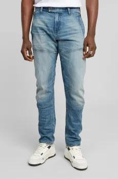 Мужские голубые джинсы Diver 3D Slim Голубой 33-30 G-Star RAW D26465,D936