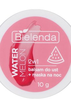 Ночная бальзам-маска для губ Bielenda Lip Care Sleeping Mask Арбуз, 10 г