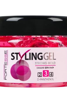 Гель для укладки волос FORTESSE Styling Gel Сильная фиксация, 100 мл