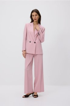 Reserved - Штани зі стрілками - пастельний рожевий - 738JC-03X