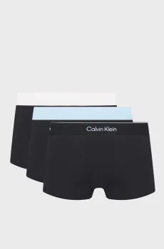Мужские черные боксеры (3 шт) RISE Черный XXL Calvin Klein LV00NB4389
