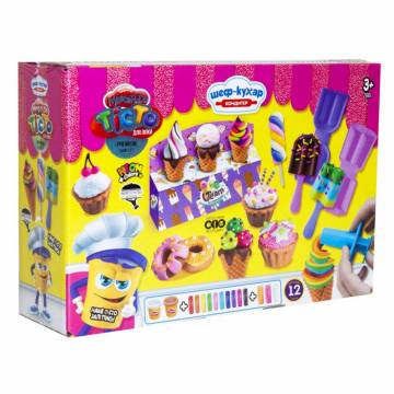Ігровий набір тісто для ліплення Danko toys Master Do Кондитер (TMD-10-03U) Ігровий набір тісто для ліплення Danko toys Master Do Кондитер (TMD-10-03U)