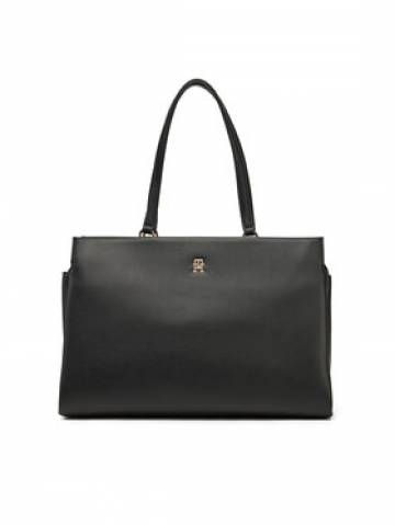Tommy Hilfiger Сумка Th Legacy Tote AW0AW17197 Чорний Tommy Hilfiger Сумка Th Legacy Tote AW0AW17197 Чорний