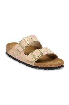 Замшевые шлепанцы Birkenstock Arizona