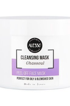 Альгинатная маска Alesso Professionnel Mask Ghassoul с глиной гассул для жирной и комбинированной кожи, 200 г