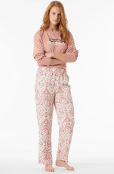 Женские брюки с узором DUDLEY Разноцветный L Etam 6539372