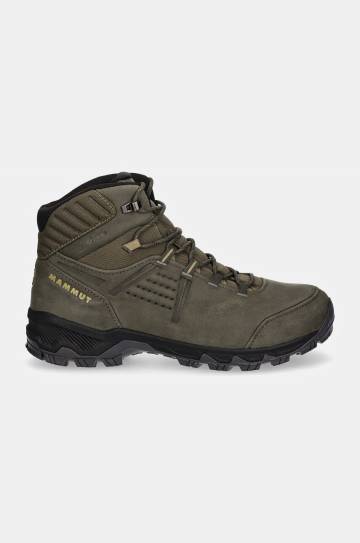 Ботинки Mammut Mercury IV Mid GTX мужские цвет зелёный слегка утеплённый 3030.04710 Ботинки Mammut Mercury IV Mid GTX мужские цвет зелёный слегка утеплённый 3030.04710
