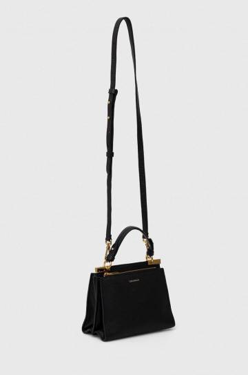 Кожаная сумочка Coccinelle цвет чёрный