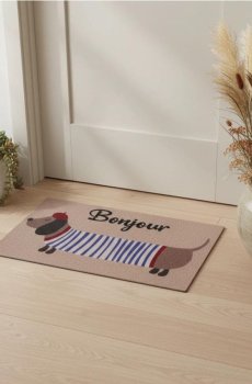 Килимок із мотивом такси у светрі - різнобарвний