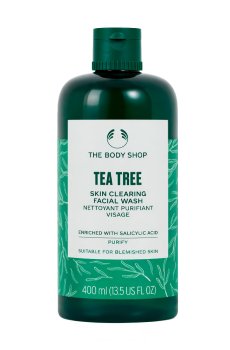 Гель для умывания лица The Body Shop Skin Clearing Facial Wash Чайное дерево, 400 мл
