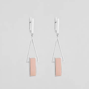 Серебряные серьги Minimal 1677 Серебряные серьги Minimal 1677