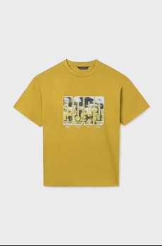 Детская хлопковая футболка Mayoral