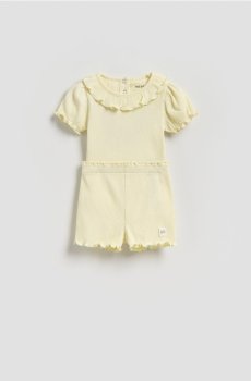 Reserved - Бавовняний комплект - світло-жовтий - 709IM-10X
