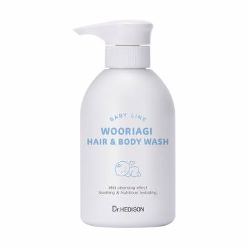 Уценка! Детский шампунь и гель для душа Dr.Hedison Baby Line Wooriagi Hair & Body Wash, 450 мл Уценка! Детский шампунь и гель для душа Dr.Hedison Baby Line Wooriagi Hair & Body Wash, 450 мл
