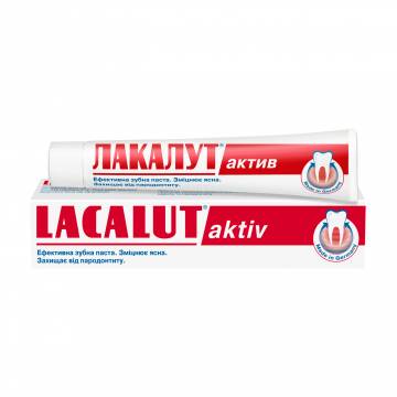 Зубная паста Lacalut Aktiv, 50 мл Зубная паста Lacalut Aktiv, 50 мл