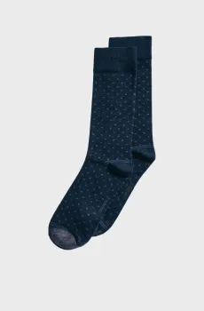 Мужские темно-синие носки с узором Синий 39-42 SPRINGFIELD 652108