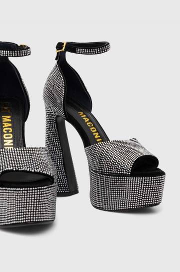 Замшевые сандалии Kat Maconie Danu цвет серебрянный Замшевые сандалии Kat Maconie Danu цвет серебрянный
