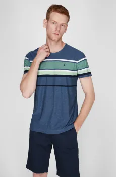 Мужская синяя футболка Синий L Pierre Cardin PC.-C5 21120.2086