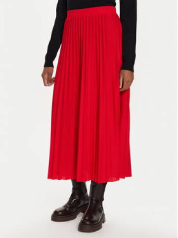 ONLY Спідниця в складку 15277887 Червоний Regular Fit ONLY Спідниця в складку 15277887 Червоний Regular Fit