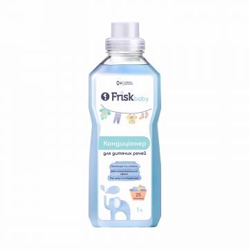 Кондиционер для детских вещей Frisk Baby, 25 стирок, 1 л