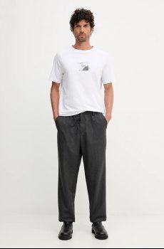 Футболка BOSS Green Tee Stripe Zone