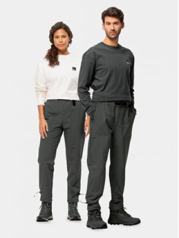 Jack Wolfskin Штани outdoor Kiebitzweg Pants 1508471 Чорний Regular Fit Jack Wolfskin Штани outdoor Kiebitzweg Pants 1508471 Чорний Regular Fit