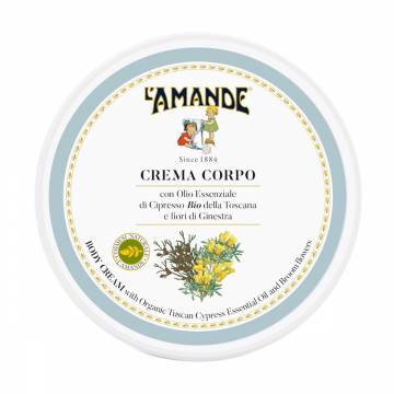 Крем для тела LAmande Tuscany Body Cream Тоскана, с кипарисом и цветами ракитника, 200 мл Крем для тела LAmande Tuscany Body Cream Тоскана, с кипарисом и цветами ракитника, 200 мл