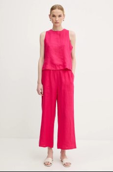 Льняная блузка United Colors of Benetton