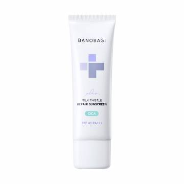 Солнцезащитный крем для лица Banobagi Milk Thistle Repair Cica Sunscreen Plus SPF 45 PA+++, 50 мл Солнцезащитный крем для лица Banobagi Milk Thistle Repair Cica Sunscreen Plus SPF 45 PA+++, 50 мл