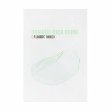 Уценка! Тканевая успокаивающая маска для лица Medi-Peel Bamboo Cica Bomb Calming Mask, 25 мл Уценка! Тканевая успокаивающая маска для лица Medi-Peel Bamboo Cica Bomb Calming Mask, 25 мл