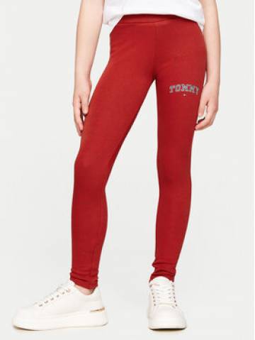 Tommy Hilfiger Легінси Varsity KG0KG08082 Червоний Slim Fit Tommy Hilfiger Легінси Varsity KG0KG08082 Червоний Slim Fit