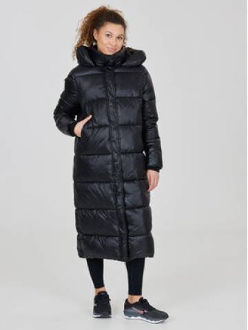 Athlecia Пуховик Elly W Maxi Puffer EA233361 Чорний Regular Fit Athlecia Пуховик Elly W Maxi Puffer EA233361 Чорний Regular Fit