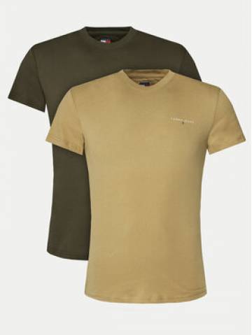Tommy Jeans Набір з 2 футболок Linear DM0DM20353 Кольоровий Slim Fit Tommy Jeans Набір з 2 футболок Linear DM0DM20353 Кольоровий Slim Fit