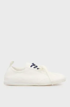 Женские белые кожаные кроссовки Alessia Белый 36 PRPY PRSLT1416W