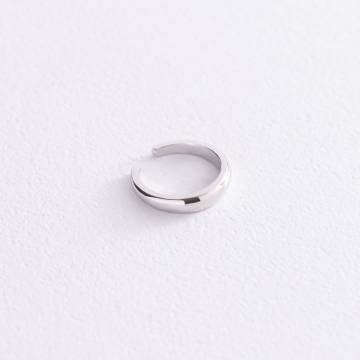 Серьга - каффа в белом золоте с07492 Серьга - каффа в белом золоте с07492