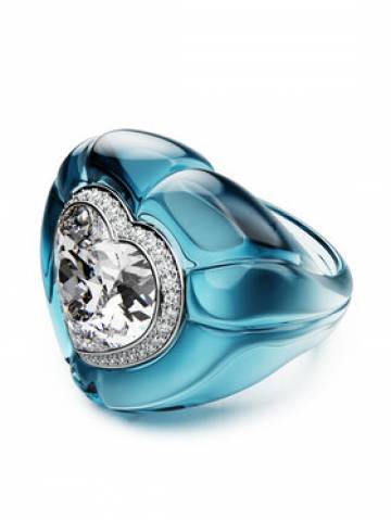 Swarovski Кільце Dulcis 5709965 Голубий Swarovski Кільце Dulcis 5709965 Голубий