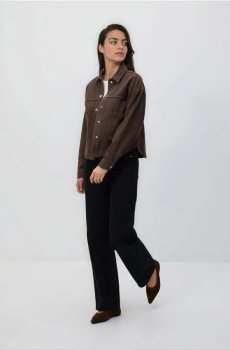 Reserved - Джинсова куртка - dark grey jeans - 144IL-89J