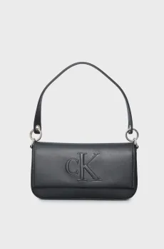 Женская черная сумка SCULPTED Черный ONESIZE Calvin Klein LV04K3148G