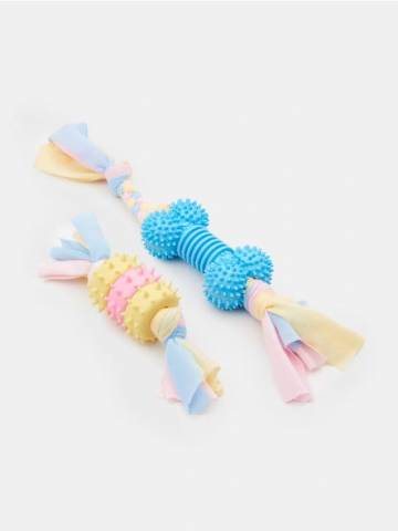 Іграшки для собак 2 шт. - різнобарвний Іграшки для собак 2 шт. - різнобарвний