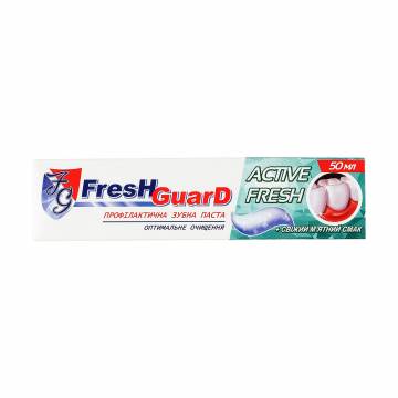 Зубная паста FresH GuarD Active Fresh, 50 мл Зубная паста FresH GuarD Active Fresh, 50 мл
