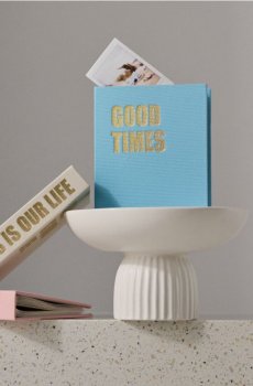 Фотоальбом з написом - light blue