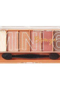 Уценка! Тени для век technic Mini 6 Eyeshadow Palette, Bronze, 7.2 г