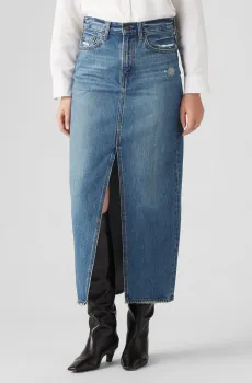 Женская синяя джинсовая юбка Синий 24 Levi’s® A7512;0008
